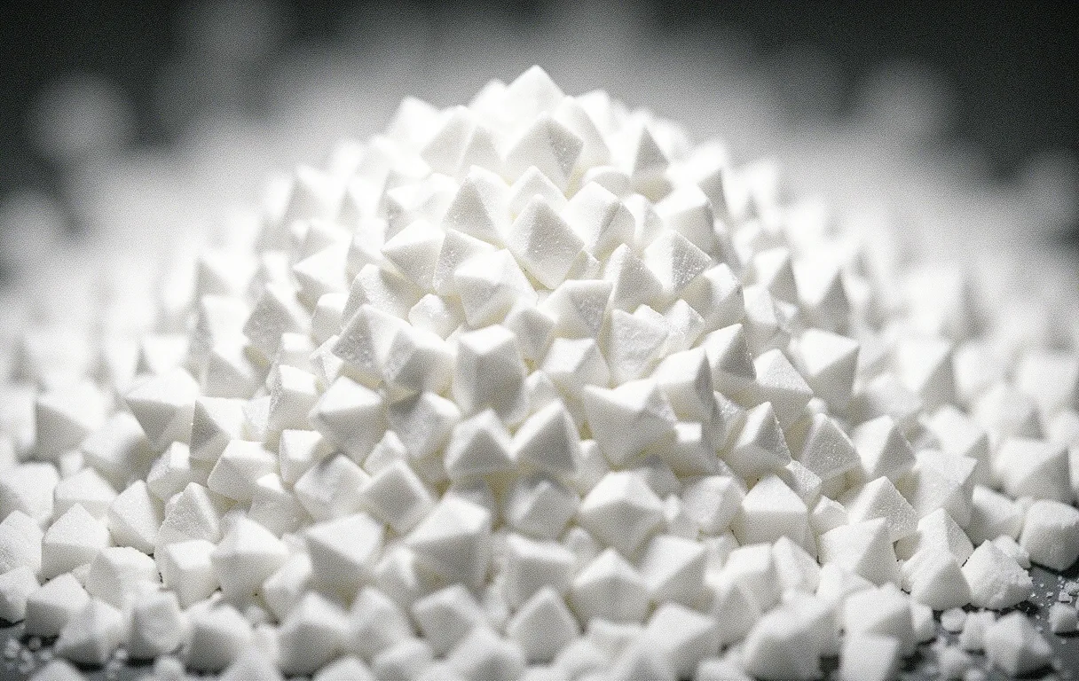 Crystalline powder structure